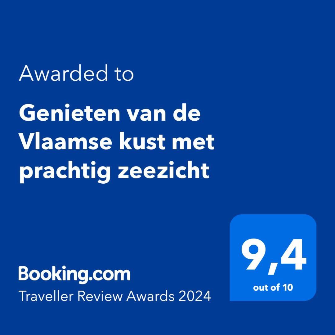 Genieten Van De Vlaamse Kust Met Prachtig Zeezicht De Haan Exterior photo